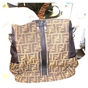 Fendi Vintage Zucca Print Backpack